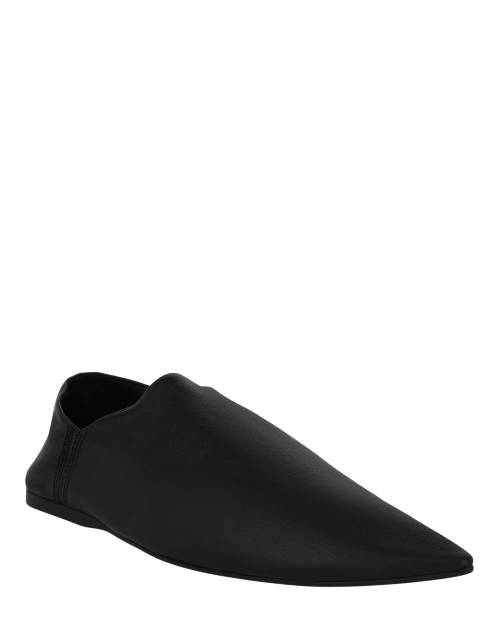 Balenciaga Pointed Leather Flats 42 / Black