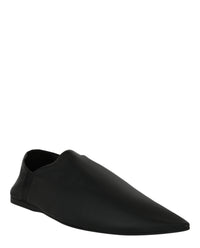 Balenciaga Mens Pointed Leather Flats