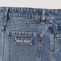 Miu Miu Denim Skirt Women
