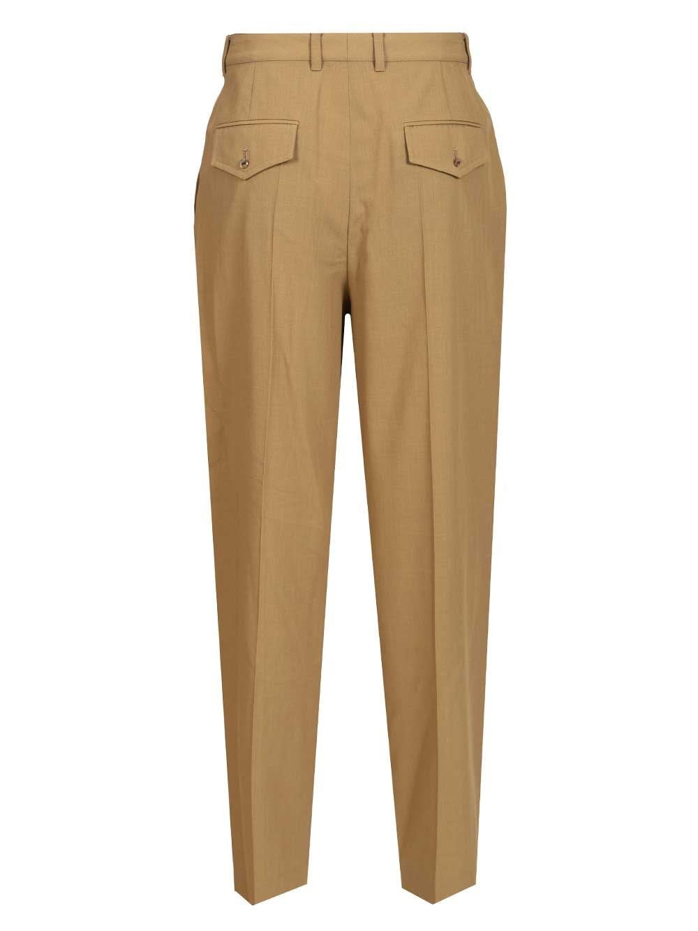 Celine Women "Montauk" Wool Trousers