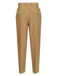 Celine Women "Montauk" Wool Trousers