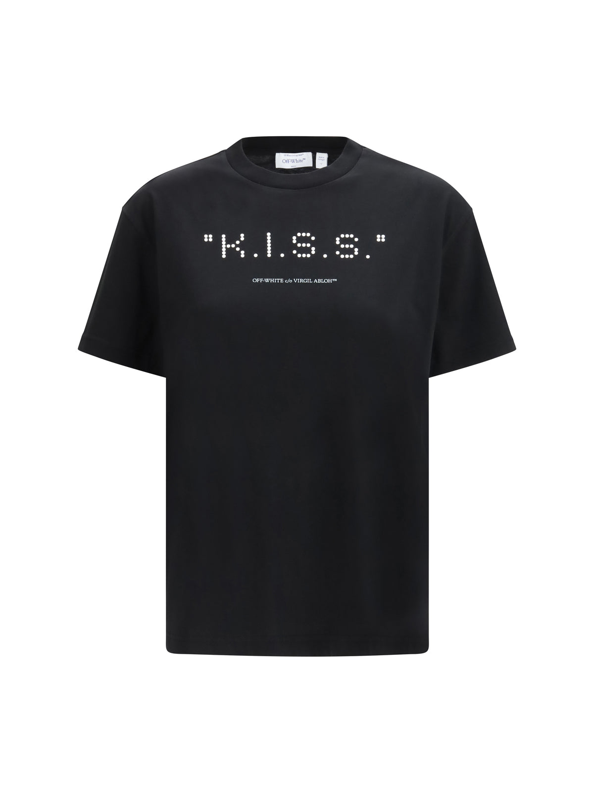 OFF-WHITE Off-White Women Kiss Quote T-Shirt