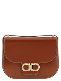 FERRAGAMO Ferragamo Women 'Double Gancini' Closure Shoulder Bag