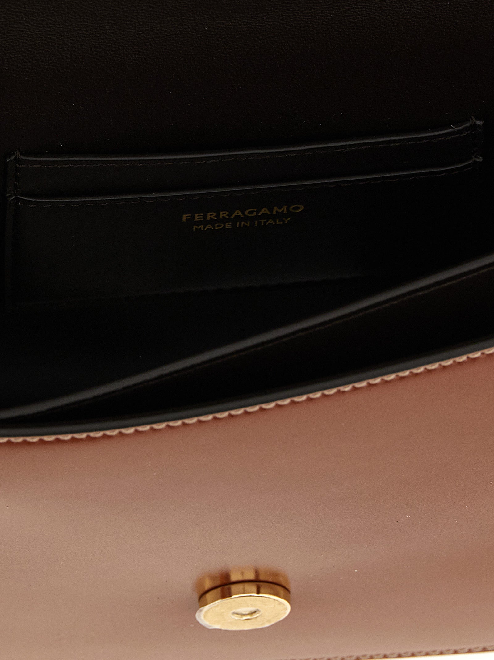 FERRAGAMO Ferragamo Women 'Double Gancini' Closure Shoulder Bag