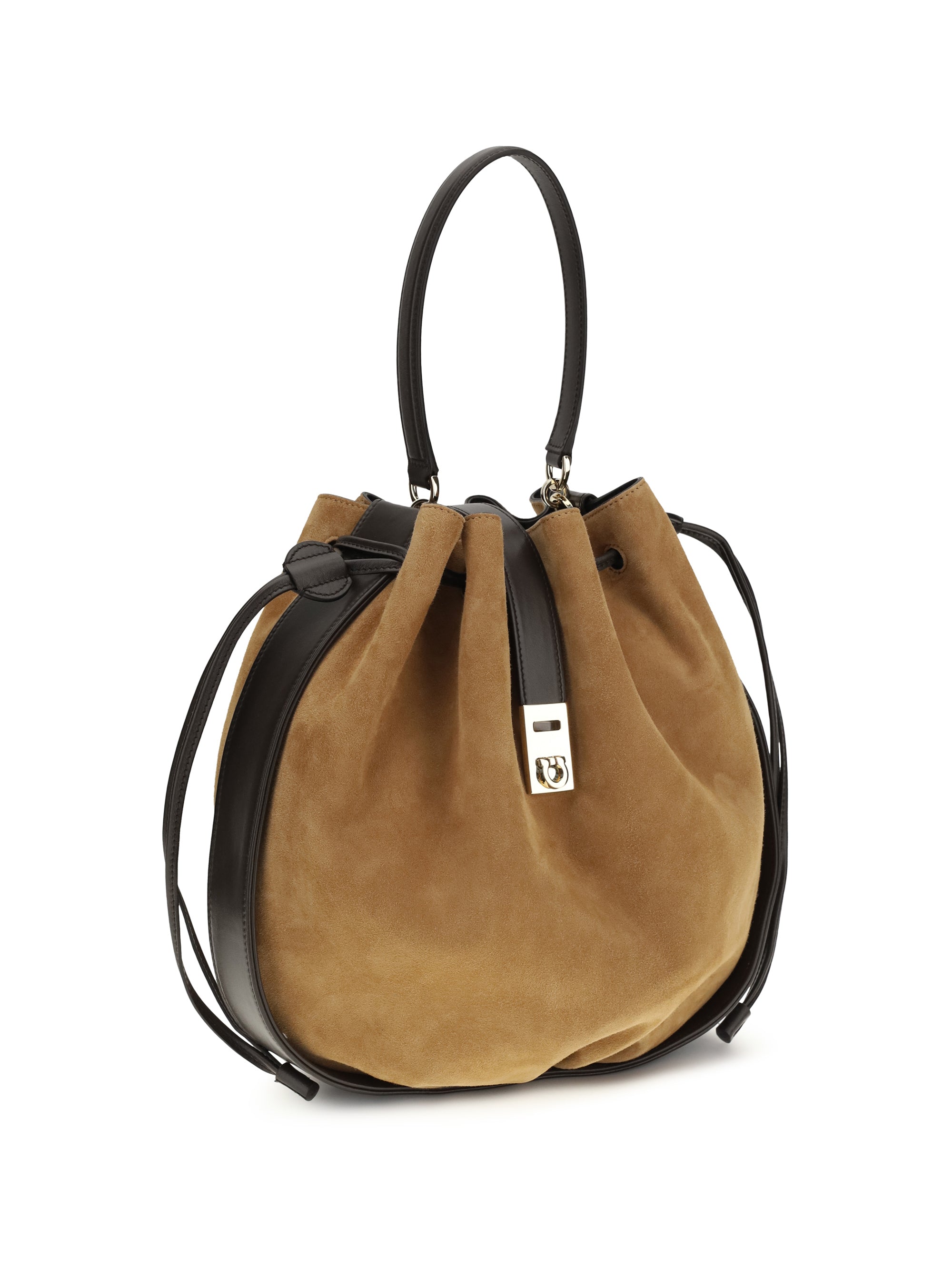 FERRAGAMO Ferragamo Women Hug Buckle Bucket Bag
