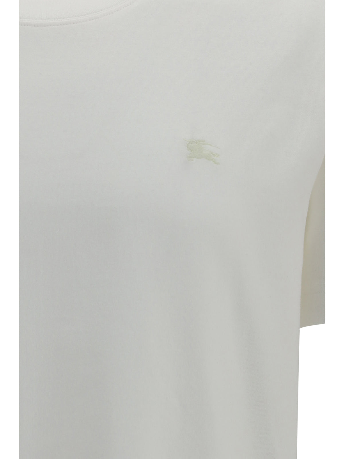 BURBERRY Burberry Men Cotton T-Shirt With Embroidered Logo