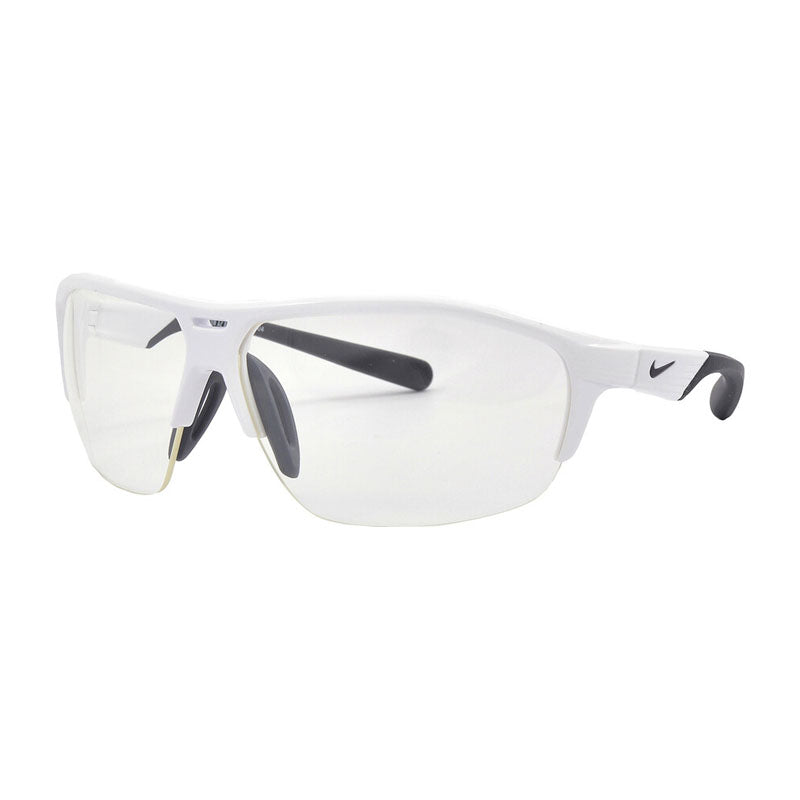 Nike Sunglasses Shield Semi Rim, Matte Obsidian Frame and Volt Lens RUNX2D457
