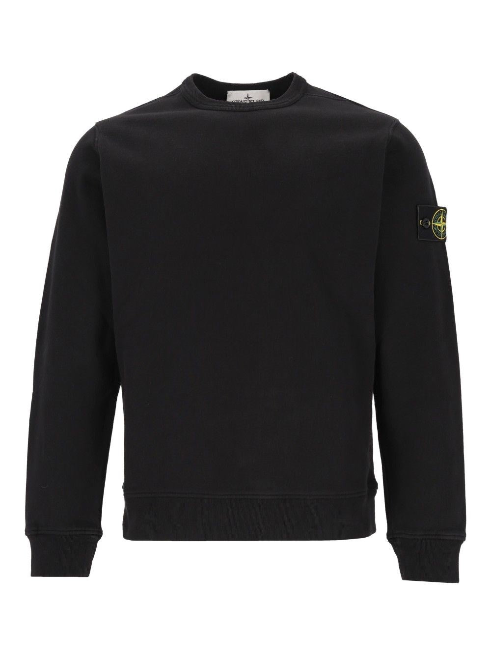 Stone Island Stone Island Men Organic Cotton Crewneck Sweatshirt