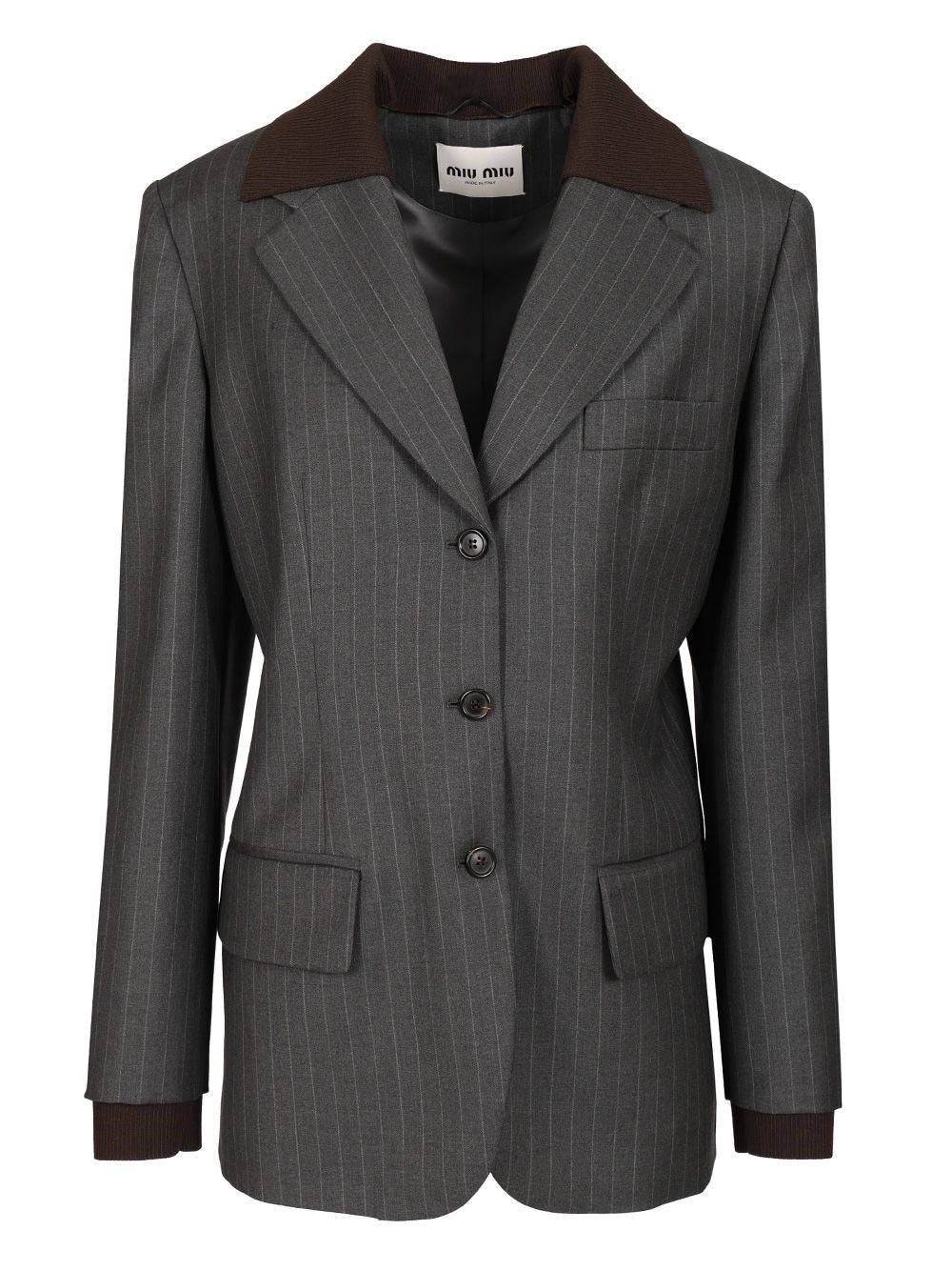 Miu Miu Women Tailored Single-Breasted Blazer