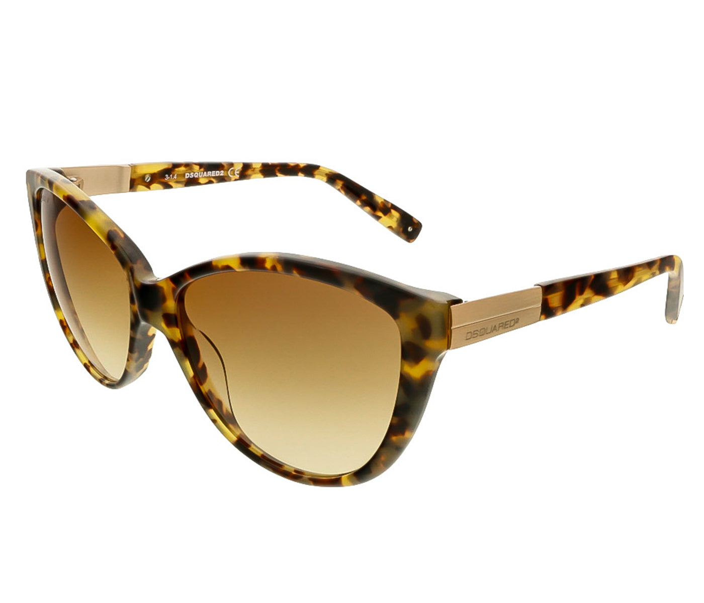 Dsquared Tortoise Cat Eye DQ0112/S 52F Sunglasses
