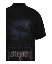 Balenciaga Balenciaga Mens Paris Moon Double Front T-Shirt