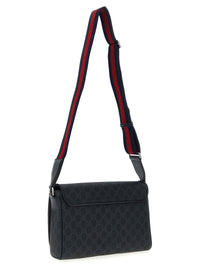 Gucci Men 'Gg' Medium Crossbody Bag