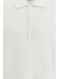 THOM BROWNE Thom Browne Men Polo Whit Iconic Bands