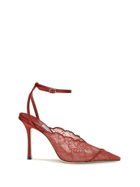JIMMY CHOO Jimmy Choo Women Faiz Metallic Lace Pumps