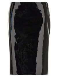 Ferragamo Women Patent Skirt