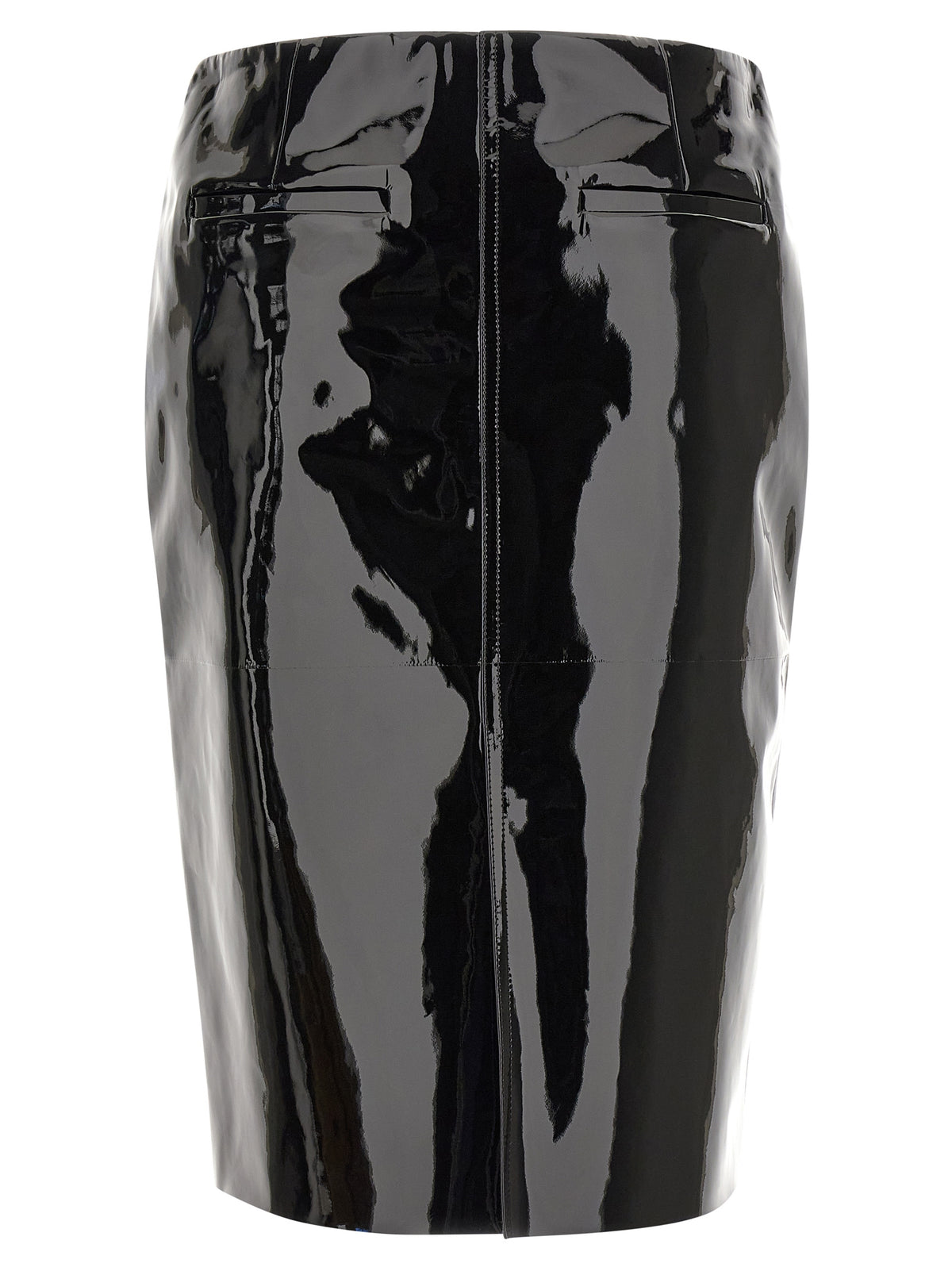 Ferragamo Women Patent Skirt