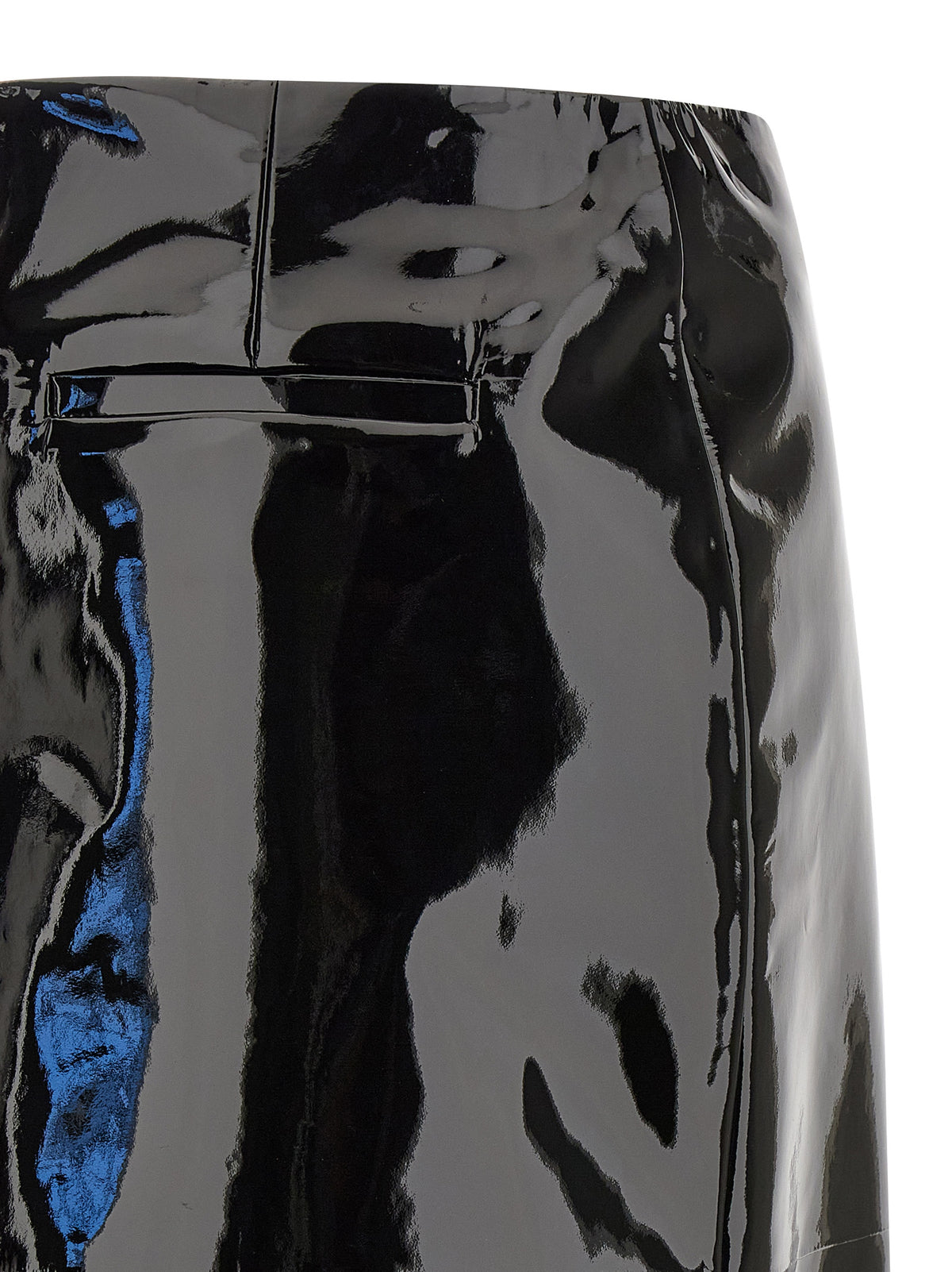 Ferragamo Women Patent Skirt