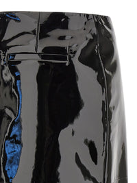 Ferragamo Women Patent Skirt