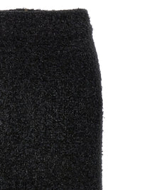 Balenciaga Women Tweed Midi Skirt