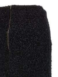 Balenciaga Women Tweed Midi Skirt