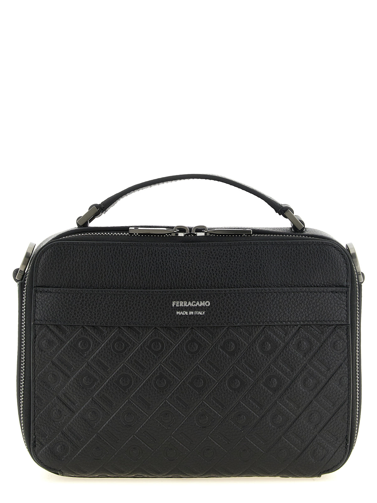 Ferragamo Men 'Ferragamo Monogram' Crossbody Bag