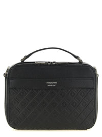 Ferragamo Men 'Ferragamo Monogram' Crossbody Bag