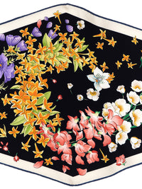 Ferragamo Women 'Primavera' Print Diamond Scarf