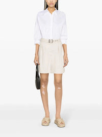Brunello cucinelli Brunello Cucinelli Women Poplin Shirt With Shiny Trim