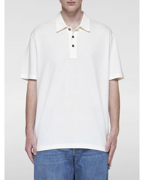 Bottega Veneta Relaxed Fit Polo Shirt Men Yellow Cream – Bluefly