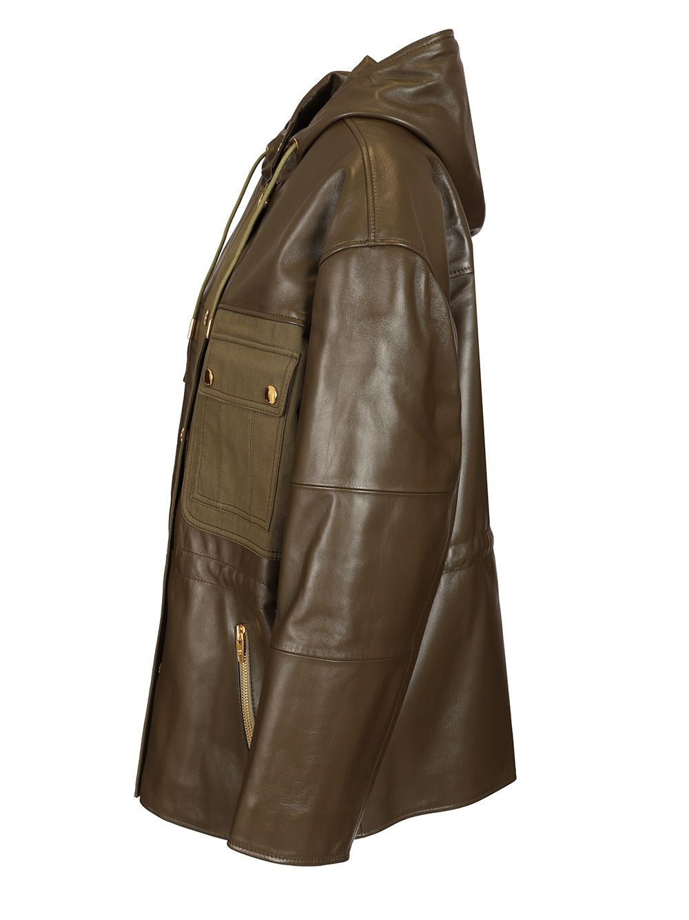 Celine Women Lambskin Parka