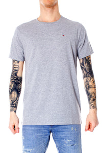 Tommy Hilfiger Mens Essential TShirt Grey Heather