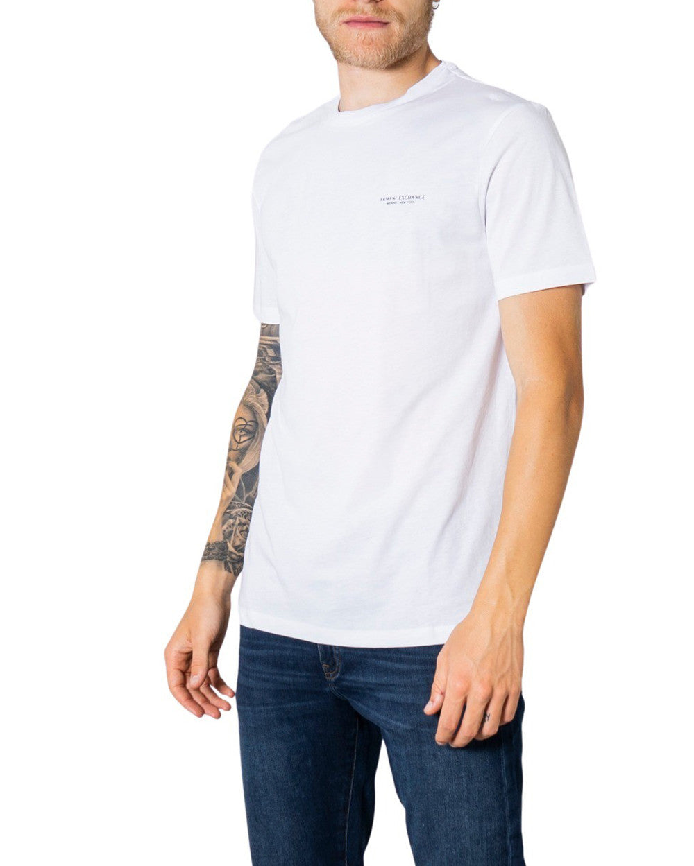 Armani Exchange Classic Logo T-Shirt White – Bluefly