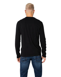Armani Exchange Men's Long Sleeve Logo T-Shirt Black