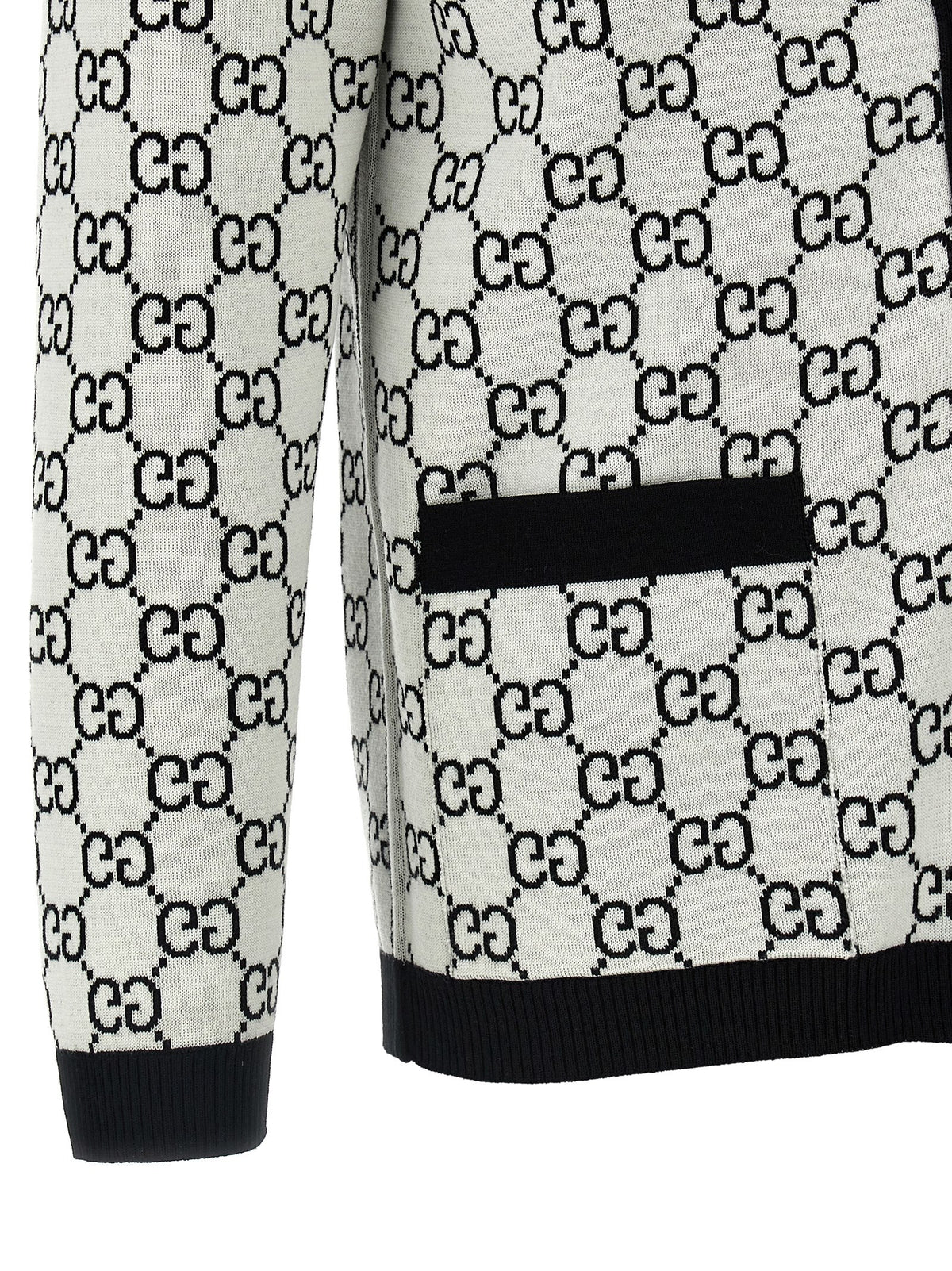 GUCCI Gucci Women Gg Reversible Cardigan