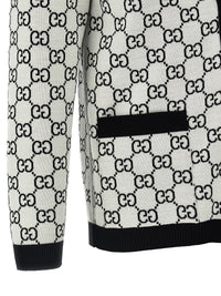 GUCCI Gucci Women Gg Reversible Cardigan