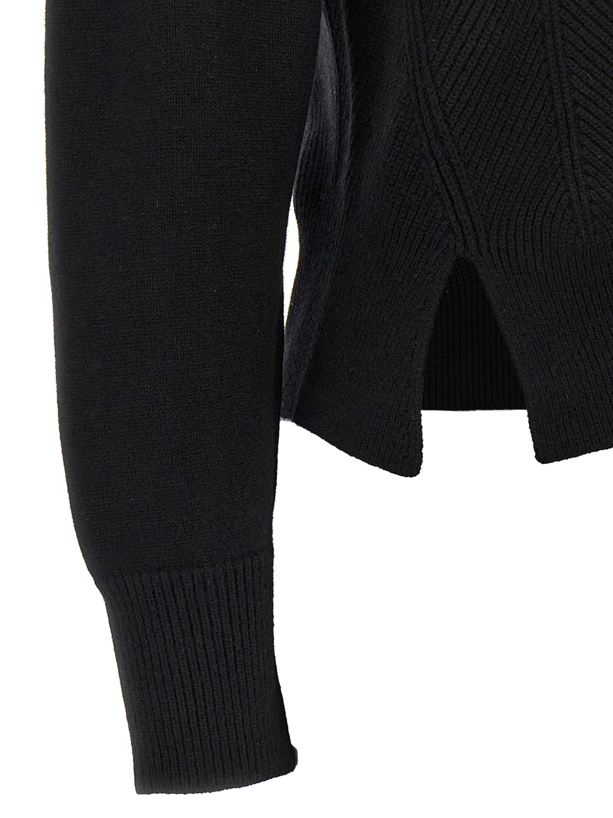 MCQUEEN Mcqueen Women 'Chevron Corset' Sweater