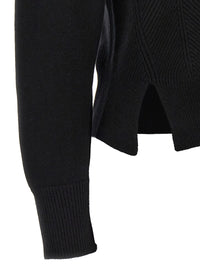 MCQUEEN Mcqueen Women 'Chevron Corset' Sweater