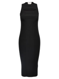 Mcqueen Women Ribbed Knit Dress