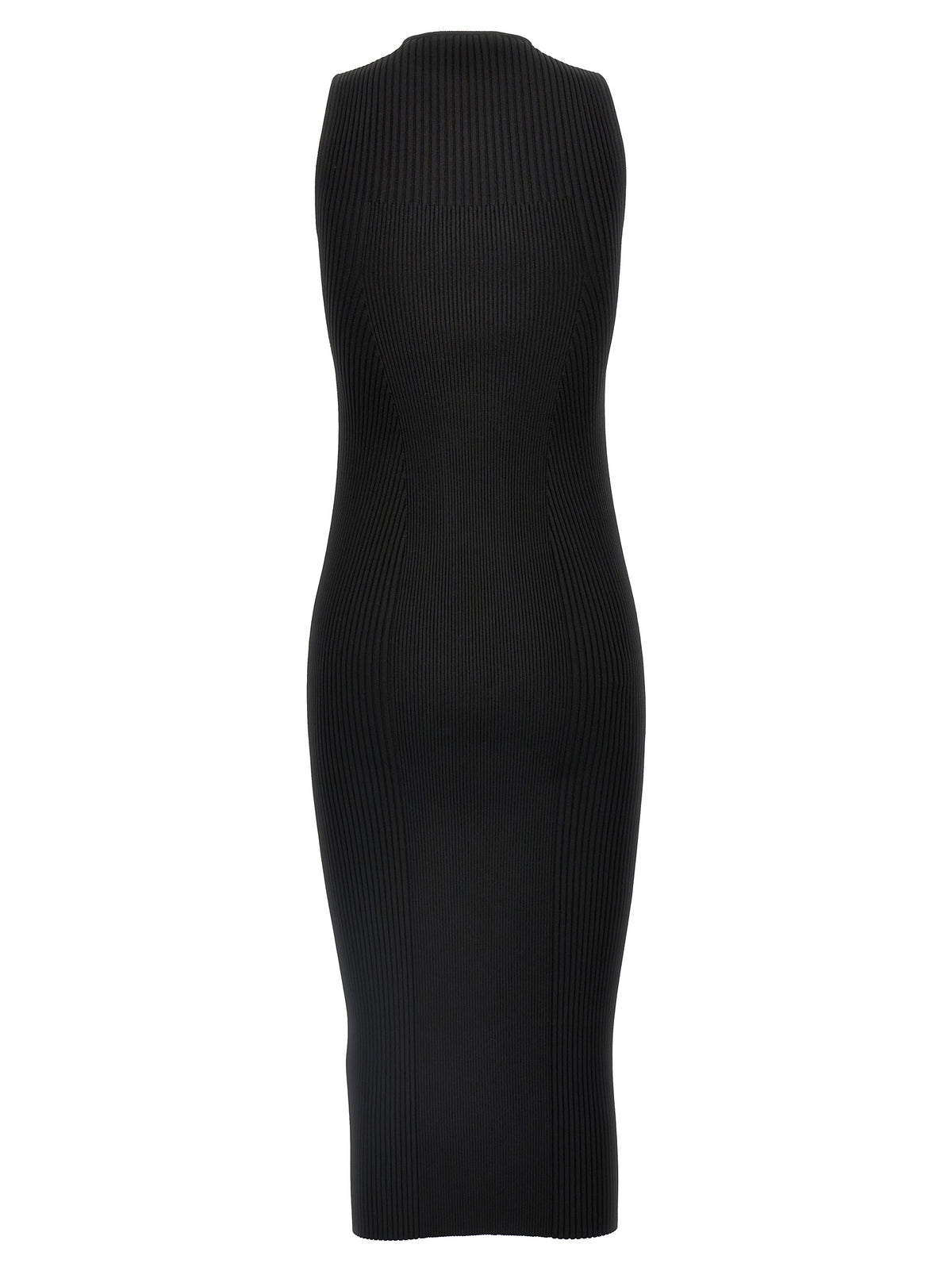 Mcqueen Women Ribbed Knit Dress