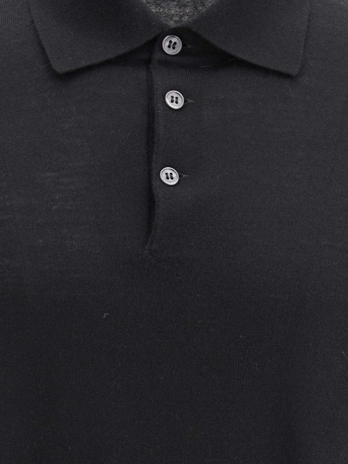 Brunello Cucinelli Men Virgin Wool Polo Sweater
