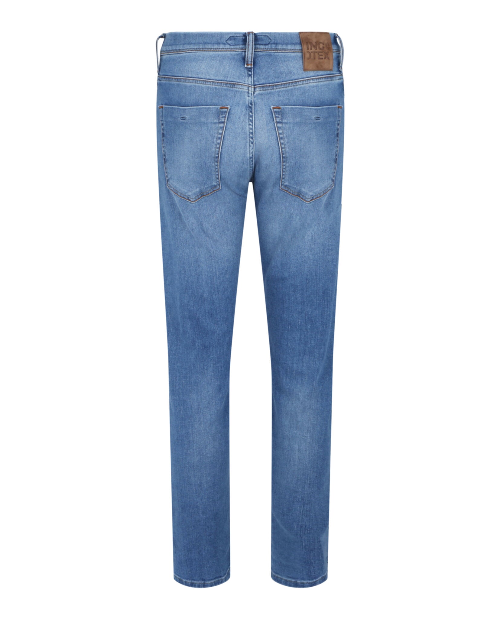 Slowear Mens Incotex Blue Division Tapered Denim Jeans