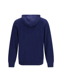 Brunello Cucinelli Men Cashmere Zip Up Hoodie