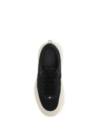 Moncler Men Altive Sneakers In Suede And Nubuck