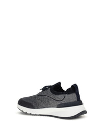 Brunello Cucinelli Men Techno Cotton Knit Sneakers Runners