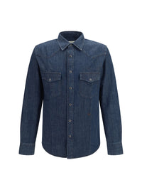 Jacob Cohen Men R2 Western Cotton-Denim Shirt