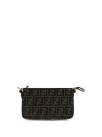 FENDI Fendi Women All-Over Monogram Jacquard Shoulder Bag