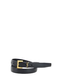 SAINT LAURENT Saint Laurent Women Cassandre Slim Belt