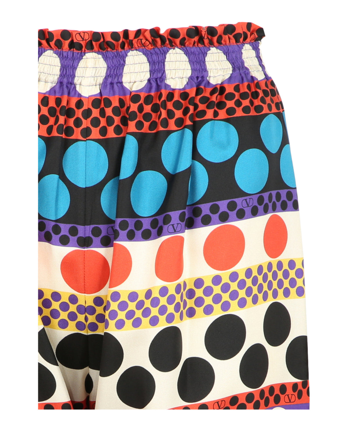 Valentino Womens Resort Polka Dot Print Pants
