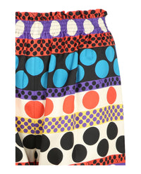 Valentino Womens Resort Polka Dot Print Pants