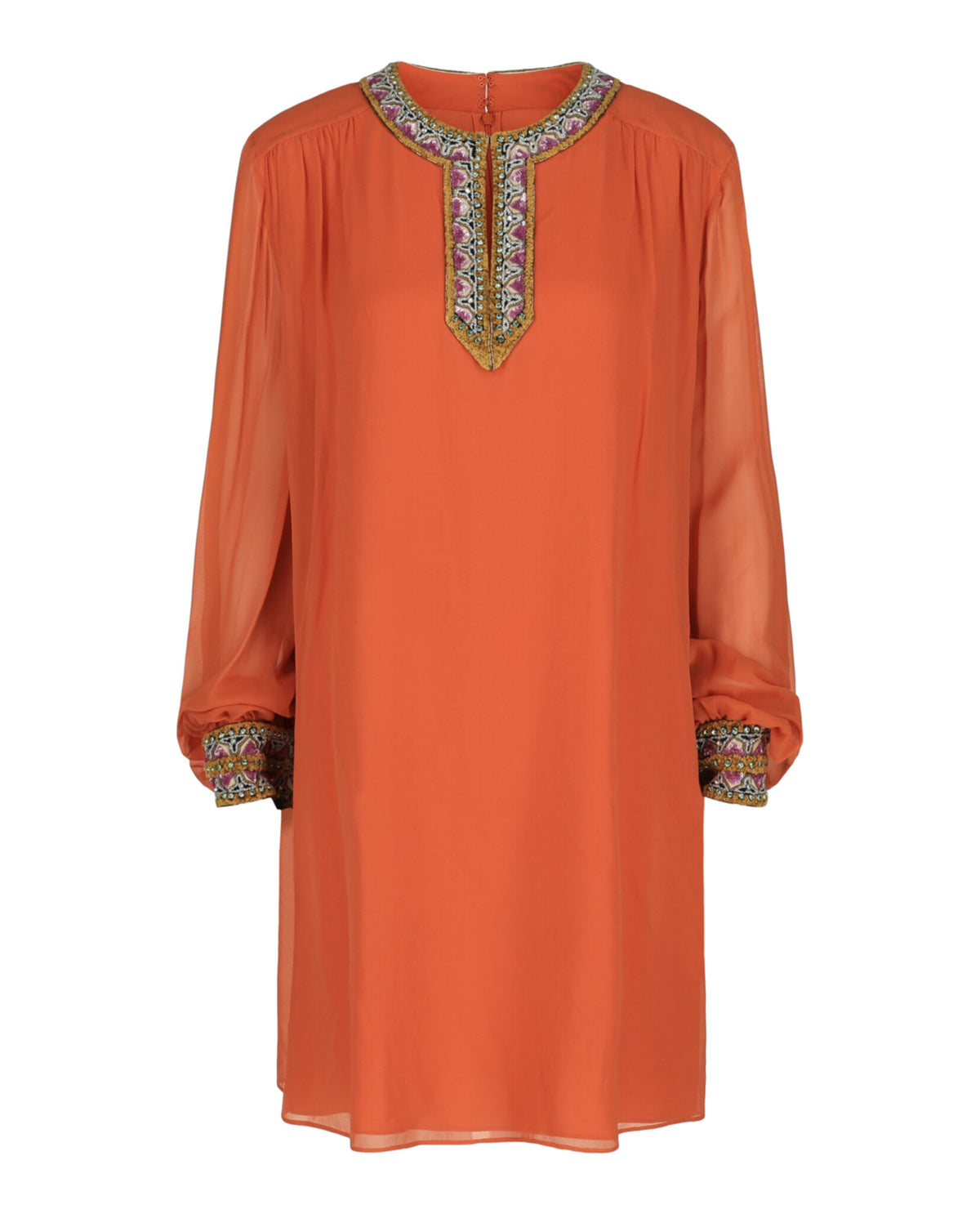 Valentino Valentino Womens Resort Embroidered Knee-Length Dress